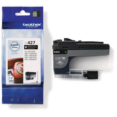 BROTHER Tinta original LC-427BK, crna