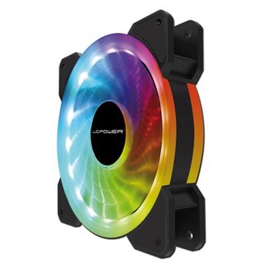 LC POWER Ventilator LC-CF-120-PRO-RGB Airazor Series, PWM, 120 mm, 1300 okr/min