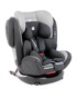 KIKKA BOO Autosjedalica 4FIX Double ISOFIX, siva