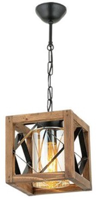 Visilica Zikzag, E27, smeđa