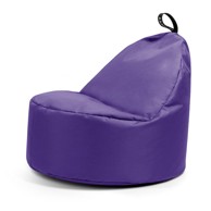 SO SOFT? Ljubičasta dječja vreća za sjedenje Round M 