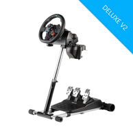 WHEEL STAND PRO Gaming držač volana Deluxe V2, crni za Logitech G29/920/923