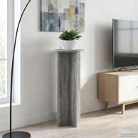 Stalak za biljke, 2 kom, siva sonoma, Ø40 x 100 cm