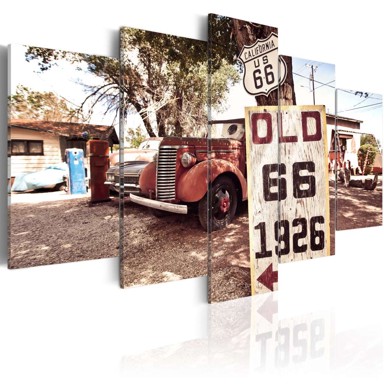 Slika California vintage style 100x50
