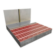 QTHERM E-pod mrežica, 2,5 m², 375 W, 0,5x5 m, 3 mm