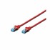 DIGITUS SFTP kabel CAT.5e 0,5 m, crvena