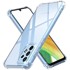 Maskica za Samsung Galaxy A73 / A73 5G, sa zaštitnim staklom, prozirna