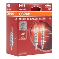 OSRAM Night Breaker Silver H1 +100% auto žarulje 2 kom