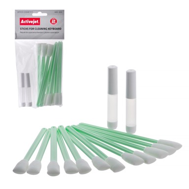 ACTIVEJET Štapići za čišćenje tipkovnica AOC-303, 12 komada, s tekućinom