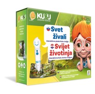 KUKU Interaktivna knjiga s olovkom, Svijet životinja, 52545