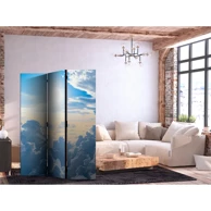 Paravan Simfonija svjetlosti, Sunce i oblaci stvaraju prekrasno nebo, 135 x 172 cm
