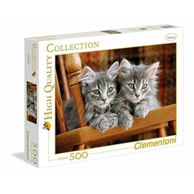CLEMENTONI Slagalica Kittens, fauna, 500 komada