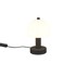 Stolna lampa Reality Glenn, E14, 10W, crna