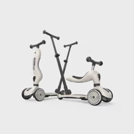 SCOOT&RIDE Guralica i romobil Highwaykick 1 Push and Go, sivi
