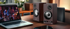 GENIUS Zvučnici SP-HF520BT, 20 W, Bluetooth, tamno drvo