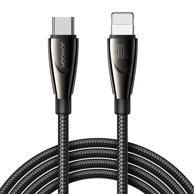 JOYROOM Pioneer Series USB-C – Lightning kabel SA31-CL3, 30 W, 1,2 m, crni