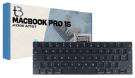 APPLE Tipkovnica za MacBook Pro A1707 A1706, QWERTY UK, s pozadinskim osvjetljenjem