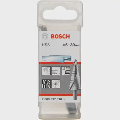 BOSCH HSS stupnjevito svrdlo, trostrani prihvat