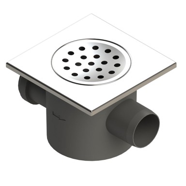 LOŽ METALPRESS Odvod podni HT DN 50 s priključkom