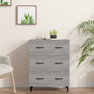 Komoda boja hrasta sonome 69,5 x 34 x 90 cm konstruirano drvo