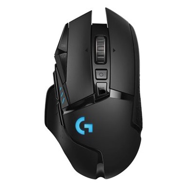 LOGITECH Miš Gaming G502 Lightspeed, crni, optički, 25600dpi, bežični