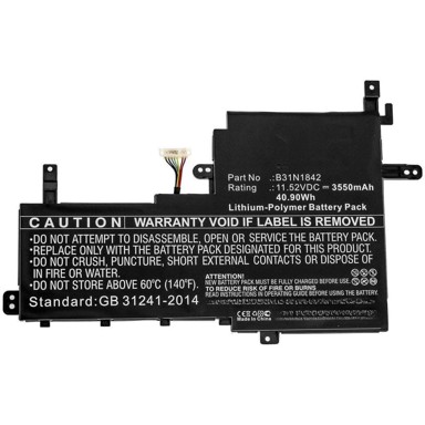 COREPARTS Baterija za Asus laptop 41,04Wh Li-Pol 11,4V 3600mAh