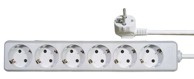 EMOS Produžni kabel šuko 2m, 6 utičnica, P0622
