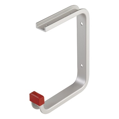 LUX TOOLS Nosač kuka stropna aluminijska zakrivljena 15 kg