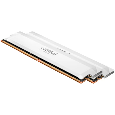 CRUCIAL RAM memorija Pro 64GB (2×32GB), DDR5-6400, CL40, DIMM, bijela