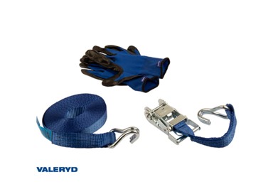 VALERYD Traka za vezanje tereta 35mm 0,3m+7,7m 1000kg rukavice 6600024