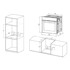 MPM Ugradbena električna pećnica MPM-63-BO-30, crna