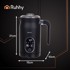 RUHHY Grijač i pjenilica mlijeka 4-u-1, električni, 500 W, LCD zaslon, 270 ml