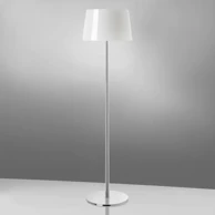 FOSCARINI Podna lampa Lumiere XXL, aluminij-bijela