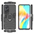 Futrola za Oppo A58 4G, prsten za postolje, crna