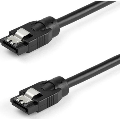 STARTECH SATA kabel SATRD60CM, 7-pin, 0,6 m, crni