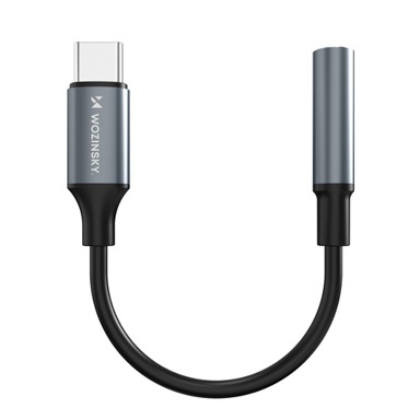 WOZINSKY Adapter USB-C na 3.5 mm WACM-01