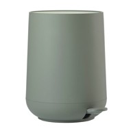 ZONE Tamno zelena plastična kanta za smeće s pedalom 5 l Nova 