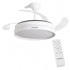 INNOVAGOODS Stropni ventilator Keteez s LED svjetlom i uvlačivim krilima