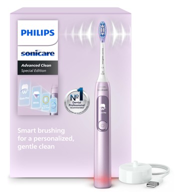 PHILIPS Električna sonična četkica za zube Sonicare HX3792/12, serija 6800, ružičasta