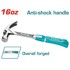 TOTAL Višenamjenski čekić One-Stop Tools 450 g, crni