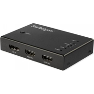 STARTECH HDMI/DisplayPort preklopnik VS421HDDP, 4-portni, 3 x HDMI + 1 x DisplayPort, 4K