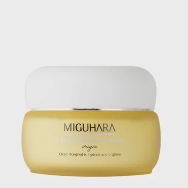 MIGUHARA Posvjetljujuća krema s niacinamidom Ultra Whitening Cream Origin 50 ml