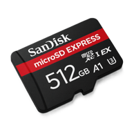 SANDISK Memorijska kartica microSD Express, 512 GB, NVMe, UHS-I