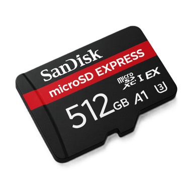 SANDISK Memorijska kartica microSD Express, 512 GB, NVMe, UHS-I