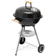 HOME Roštilj sa poklopcem, okrugli, na drveni ugljen, model GR02