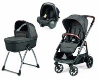 PEG PEREGO Dječja kolica Veloce Belvedere SLK 3u1, modularni sustav, siva