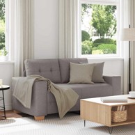 Dvosjed, 160 x 77 x 82 cm, tkanina, taupe