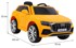Auto na akumulator Audi Q8 Lift, žuti