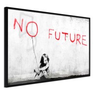 Poster Banksy: No Future 30x20