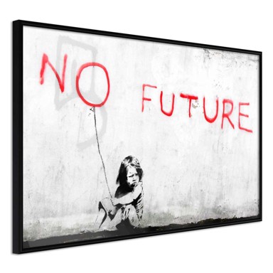 Poster Banksy: No Future 30x20